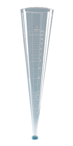 Cono de sedimentacion Imhoff con tapa a rosca 1000ml Brand