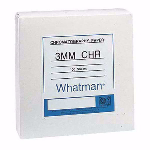 Papeles de cromatografía de celulosa Chr grado 3MM 20 x 20cm x 100 hojas. Whatman