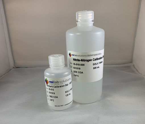 Material de referencia certificado (CRM) Nitrito-Nitrógeno (NO2-N); Concentración: 1,000 mg /L, NSI Lab