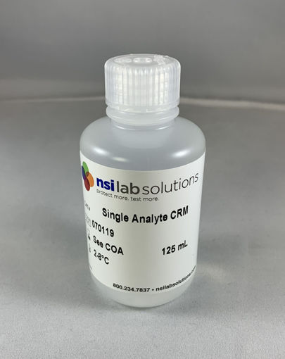 Cromatografía Iónica (IC) Nitrato (NO3-) Material de referencia certificado (CRM) ; Concentración: 1,000 mg /L, NSI Lab