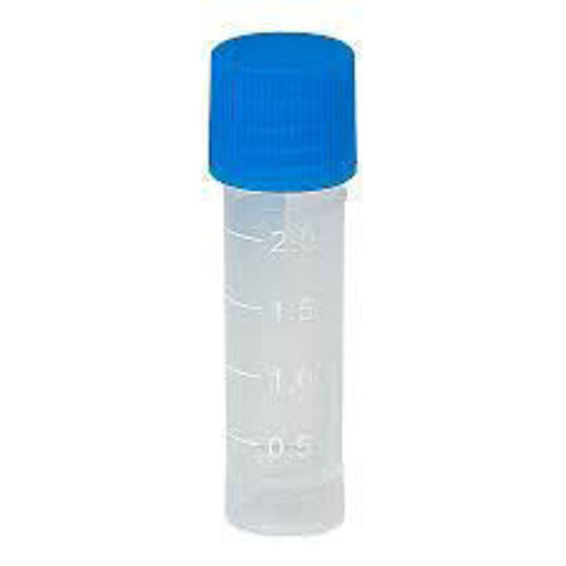 Criovial 4 ml graduado (Criotubo). DELTALAB. x 1.000 und