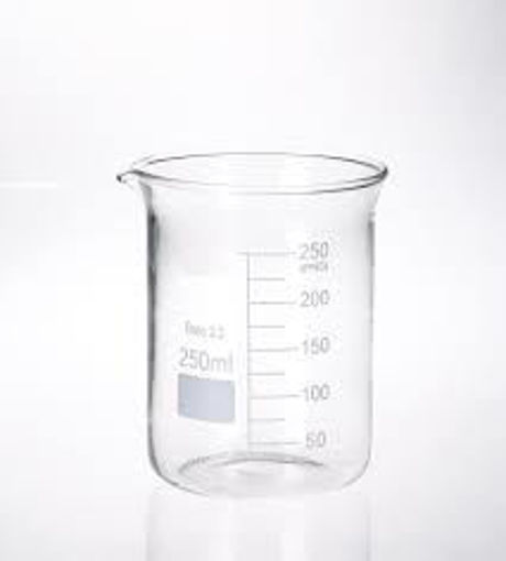 vaso de precipitado forma baja vidrio