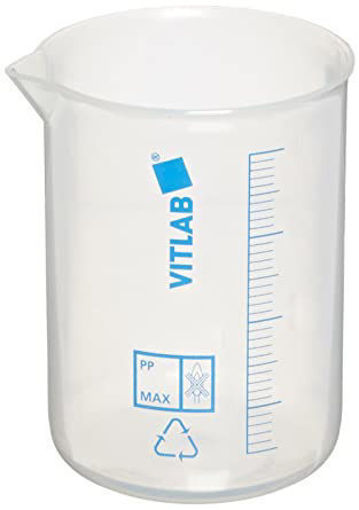 Vasos de Precipitado en Plástico, Polipropileno, Forma Baja. Vitlab