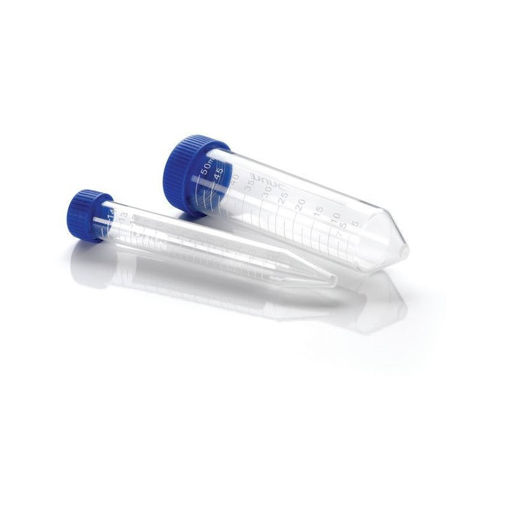 Tubo centrifuga tipo Falcon, Polipropileno, Tapa plana azul. CitoPlus