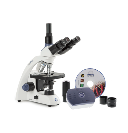 Microscopio Trio. BB.4243-KIT + Cámara 3.2Mpx DC.300C. Euromex