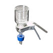 Equipo de filtración por membrana con erlenmeyer. Glassco