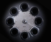 Rotor Oscilante 1617, 8 Posiciones, x Tubos de 50 ml. Hettich