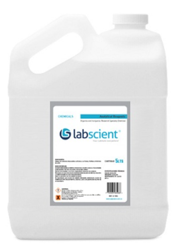 Detergente líquido alcalino PH 14 para lavado de material en laboratorios solución al 2%. LABSCIENT