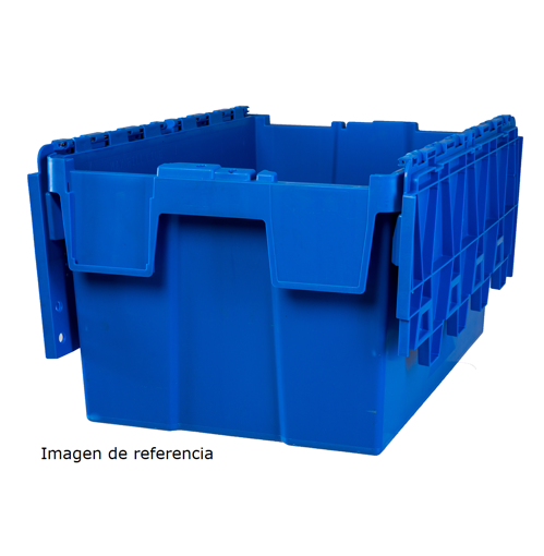 Caja plástica almacenamiento modular apilable. LABSCIENT