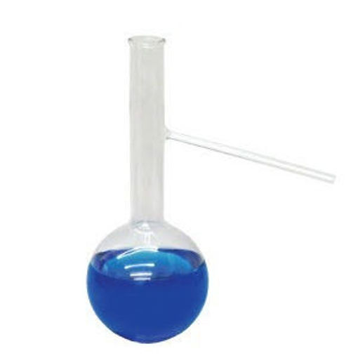 Balón para destilación fondo redondo con tubo lateral. JSW