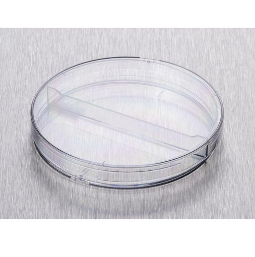Caja de Petri, 2 secciones, 90 x 15 mm, Estéril, Paquete x 33 un. Gosselin