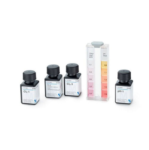 MCOLORTEST CLORO Y PH (DPD R+PR CL2 LIBRE Y TOTAL / PH 200/200 (AQUAMERCK) - x200 Tests. Merck