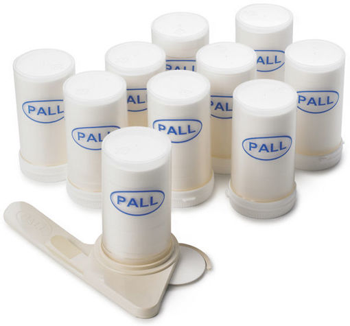 PAD absorbente de celulosa, Ø 45,5 mm, estéril. 100 und. PALL