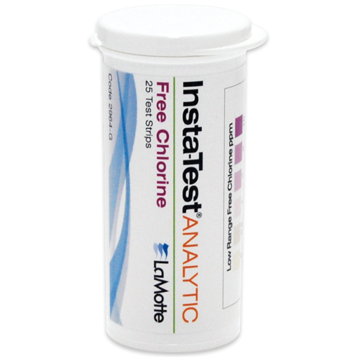 Tirillas de Medición Cloro Libre