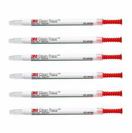 Hisopos para detección de ATP en agua 3M Clean-Trace AQT200 Water Plus x 100u.