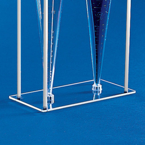 Soporte para cono de imnhoff para dos puestos