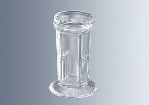 Cubeta para tincion según coplin vidrio sódico-cálcico
