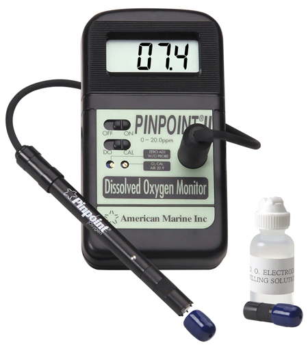 Medidor de Oxígeno Disuelto. PINPOINT ® II. American Marine