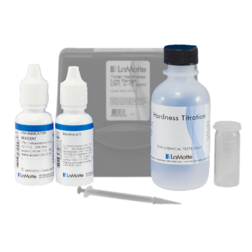 Recarga Kit de prueba para análisis de dureza total (rango bajo). LaMotte