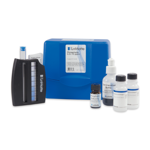 Kit de prueba para análisis de fosfato. LaMotte