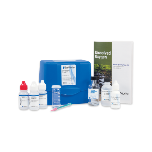 Kit de prueba para análisis de oxígeno disuelto, 50 pruebas. LaMotte