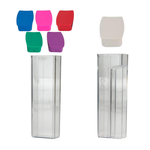 Kit celdas de prueba con tapa para ColorQ 2X, 6 unidades. LaMotte