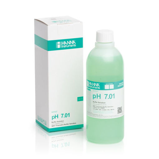 Solución de calibración pH 7.01, 500 ml. Hanna