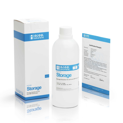 Solución de almacenamiento de electrodo, 500 ml. Hanna