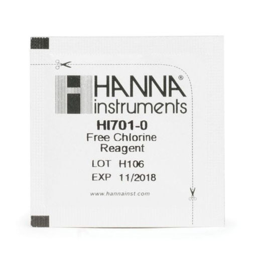 Reactivos de cloro libre para Checker®, 25 pruebas. Hanna