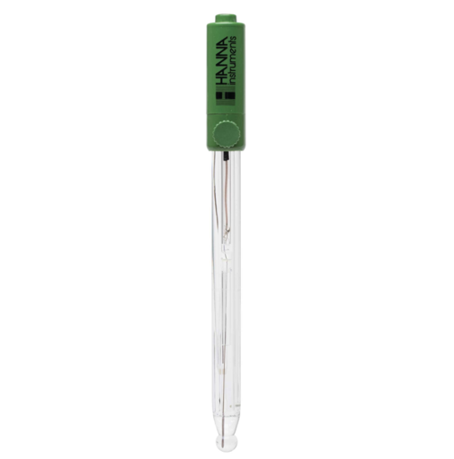 Electrodo de pH combinado rellenable con conector BNC. Hanna