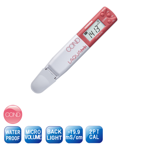 Medidor de conductividad, LAQUAtwin EC-11. Horiba
