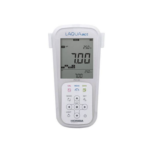 Medidor portátil LAQUAact PH130-K, doble canal, 1000 datos. Horiba