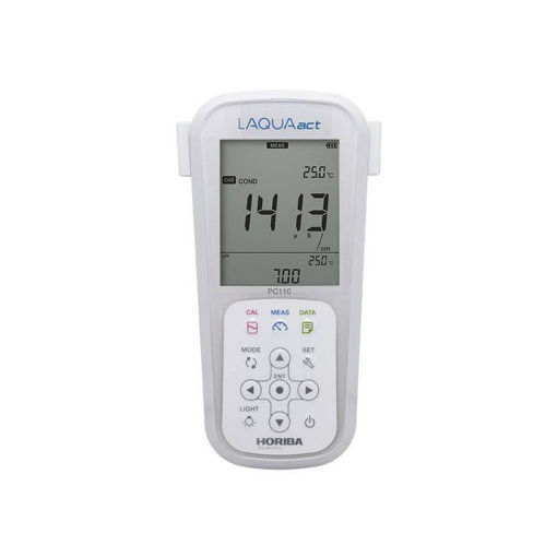 Medidor portátil LAQUAact PC110-K, doble canal, 1000 datos. Horiba