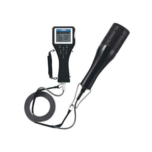 Sonda multiparamétrica U-52, análisis de agua, medición simultánea de 9 parámetros (2m). Horiba