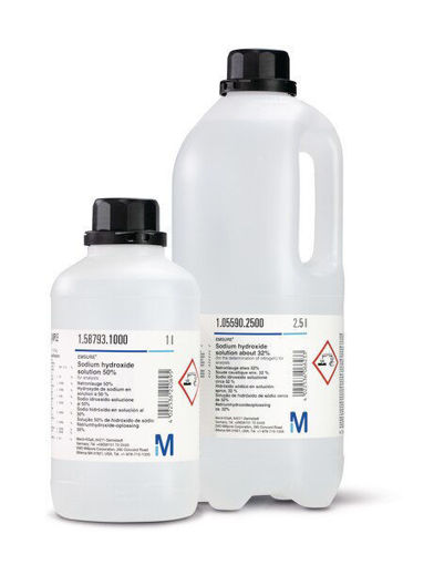 Amoníaco en solución 25%, p.a. EMSURE® ISO,Reag. Ph Eur, 2,5 litros. Merck