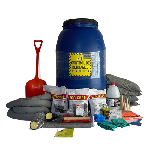 Kit control derrames universal, 45 a 65 gal. MFlery