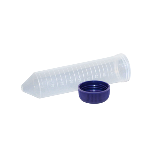 Tubo centrifuga, fondo cónico, 50 ml, con tapa, x 25 uds. Finex