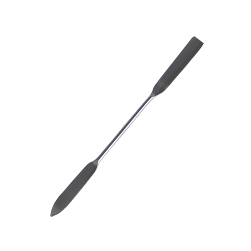Espátula punta, acero inoxidable,  paquete. Brixco