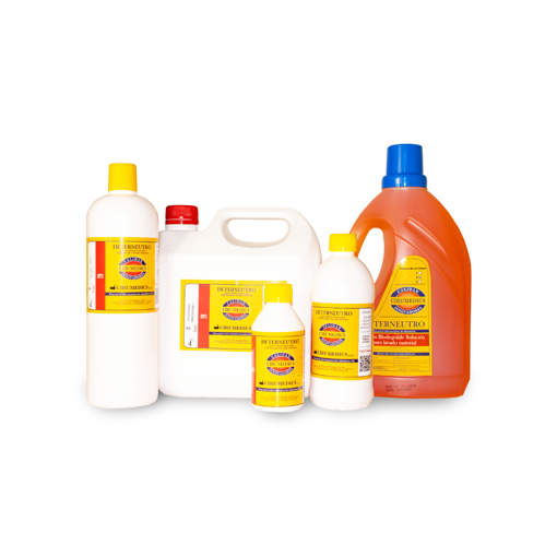 Detergente líquido neutro (dilución 1:20). Cirumedics