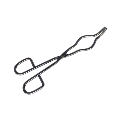 Pinza para crisol, acero inoxidable. Brixco