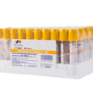Tubo v-tube™  tapa amarilla, con gel + activador de coagulación, x 1200 uds. Tecrom
