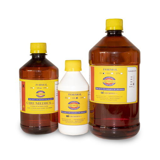 Formol al 5%. Cirumedics