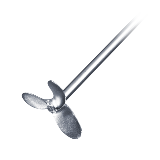 Varilla PR 30  con rotor tipo hélice para agitador de cabezal. Heidolph