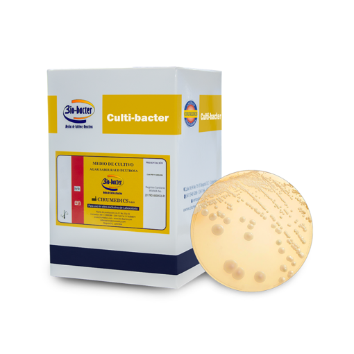 Placa petri agar Agar Sabouraud, 10 uds. Bio Bacter