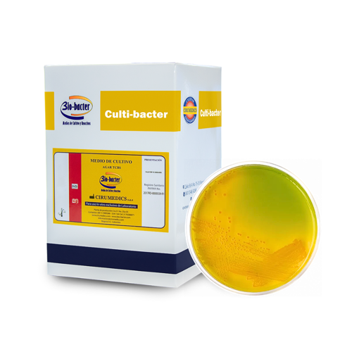 Placa petri agar TCBS, 10 uds. Bio Bacter