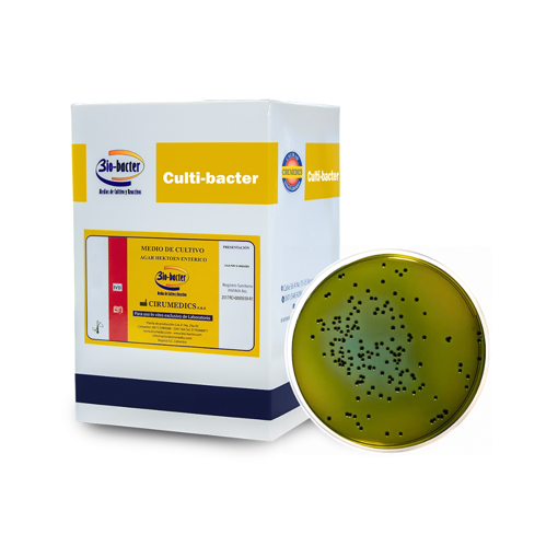 Placa petri agar Hektoen entérico, 10 uds. Bio Bacter