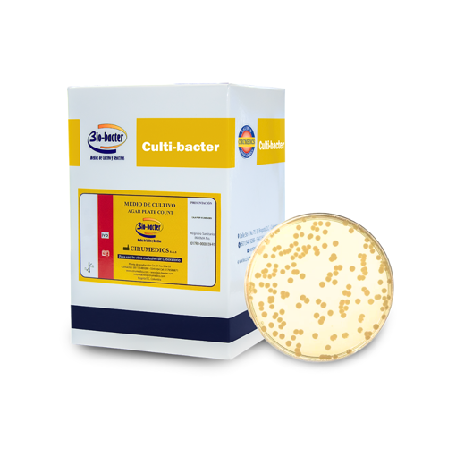 Placa petri agar Plate Count, 10 uds. Bio Bacter
