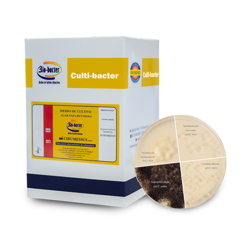 Placa petri agar papa dextrosa, 10 uds. Bio Bacter 