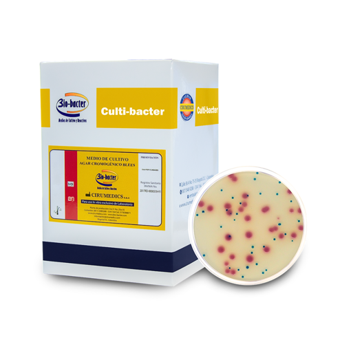Placa petri agar cromogénico blees, 10 uds. Bio Bacter