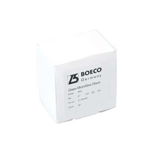 Filtro de microfibra de vidrio, grado MGC. Boeco